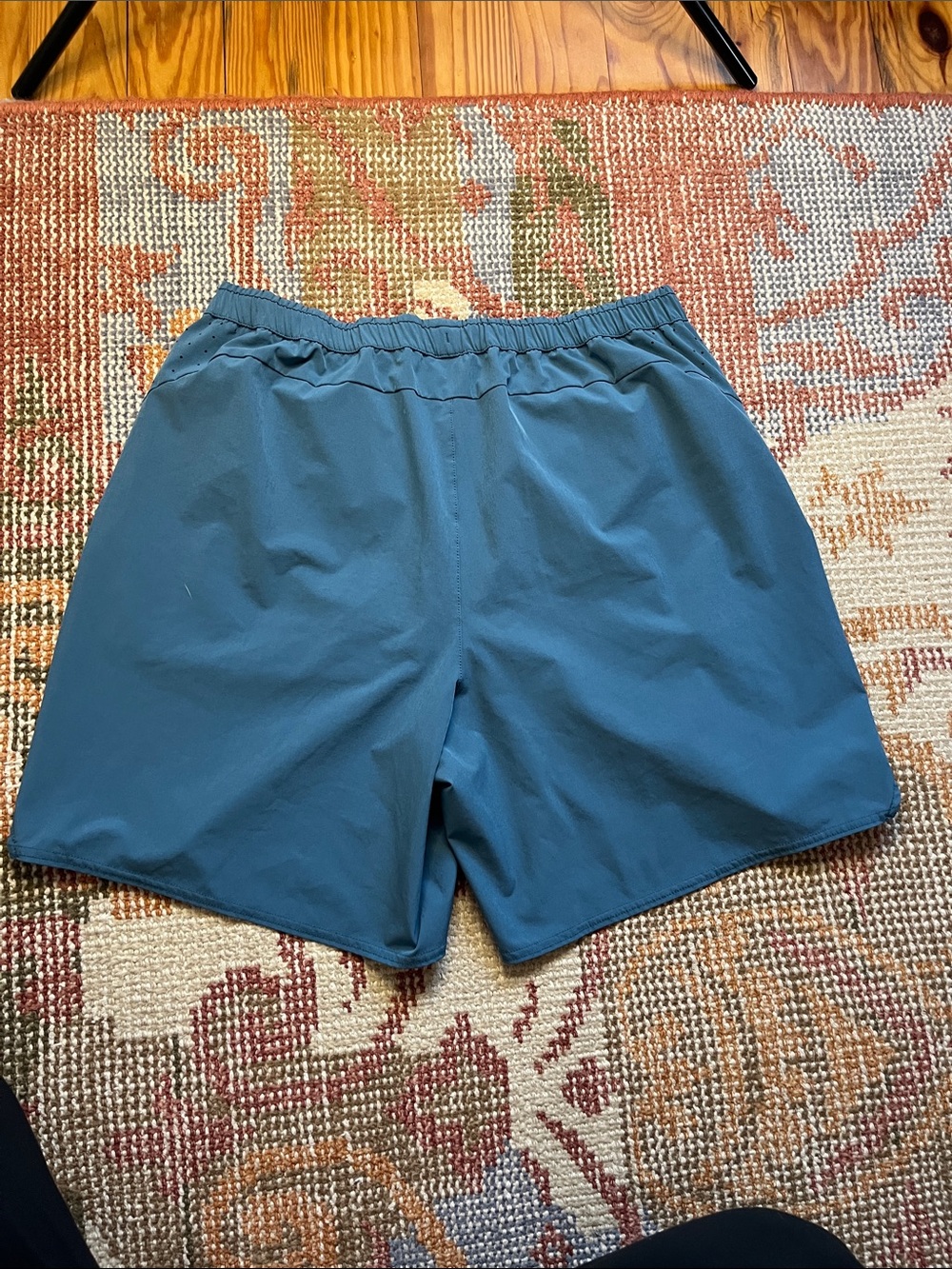 REI Co-op Active Pursuits Men’s Athletic Shorts Size Large Teal EUC - Picture 7 of 7